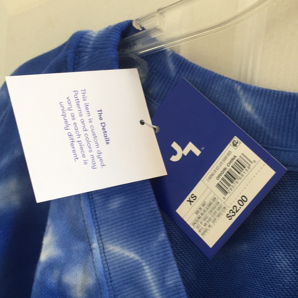 FINAL MARKDOWN Ladies’ NWT Joy Lab French Terry Top (XS) - Picture 8 of 11